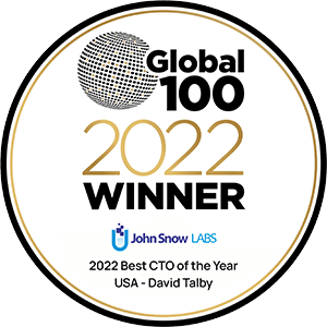 Global 100 – CTO of the year, USA – 2021 and 2022